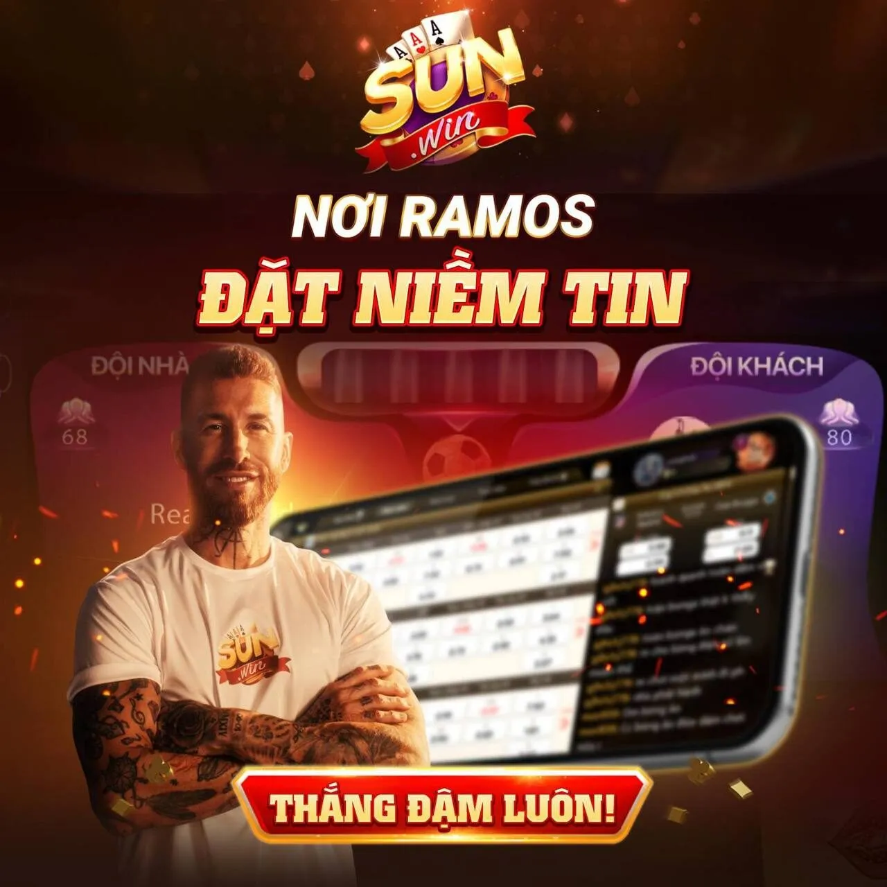 Ramos tham gia nhiều hoạt động quảng bá